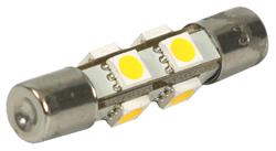 LAMPADINA LED SILURO 10/30V 1,6W 110LMN MM.42 N° LED 8